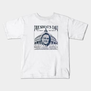 1933 Franklin Roosevelts President's Day Kids T-Shirt